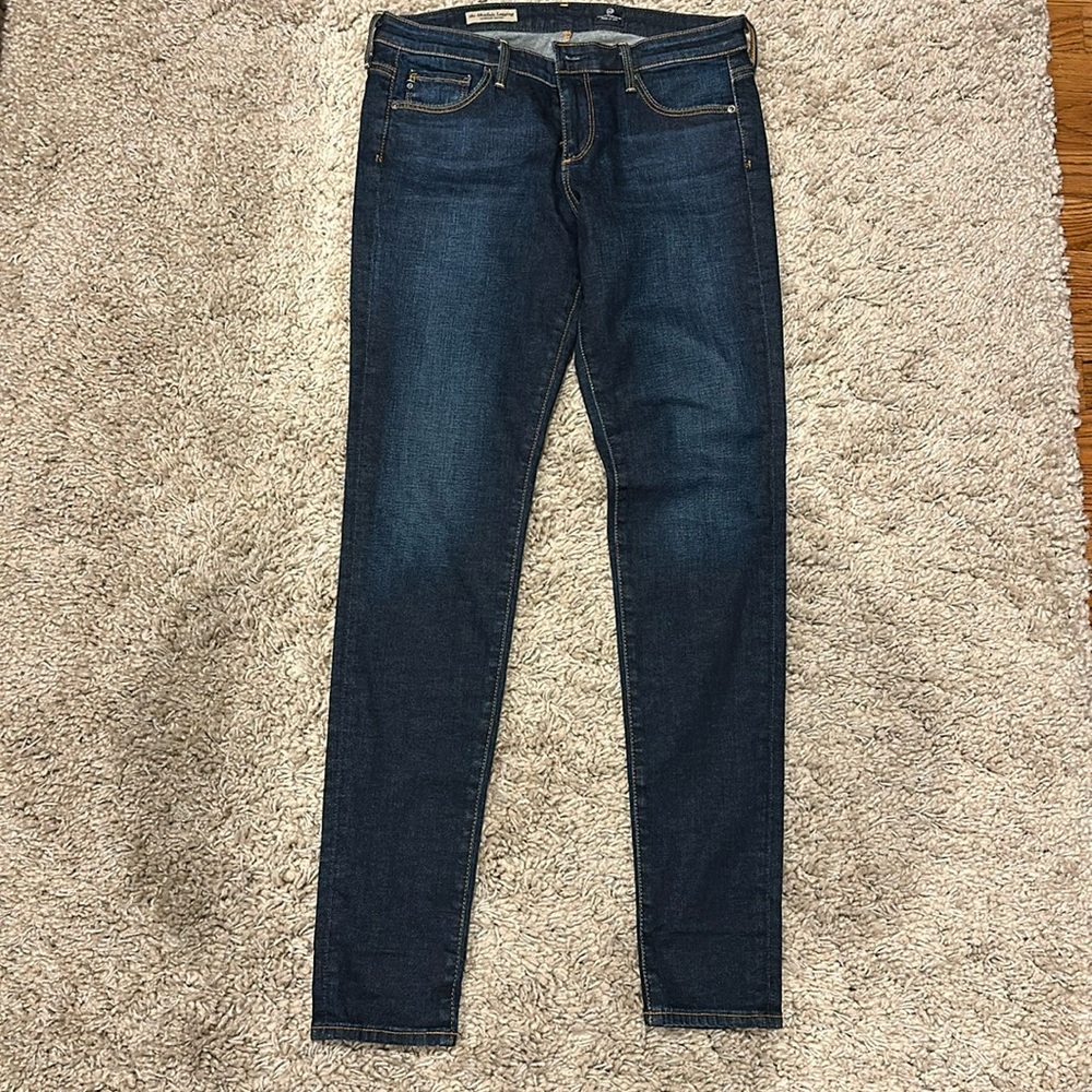 NWOT AG The Absolute Legging Extreme Skinny 28R dark wash